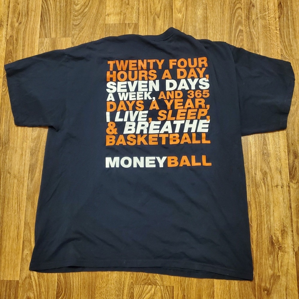 Vtg Basketball Shirt Men 2XL‎ Blue 24/7/365 Basketball Graphic And1 Y2K